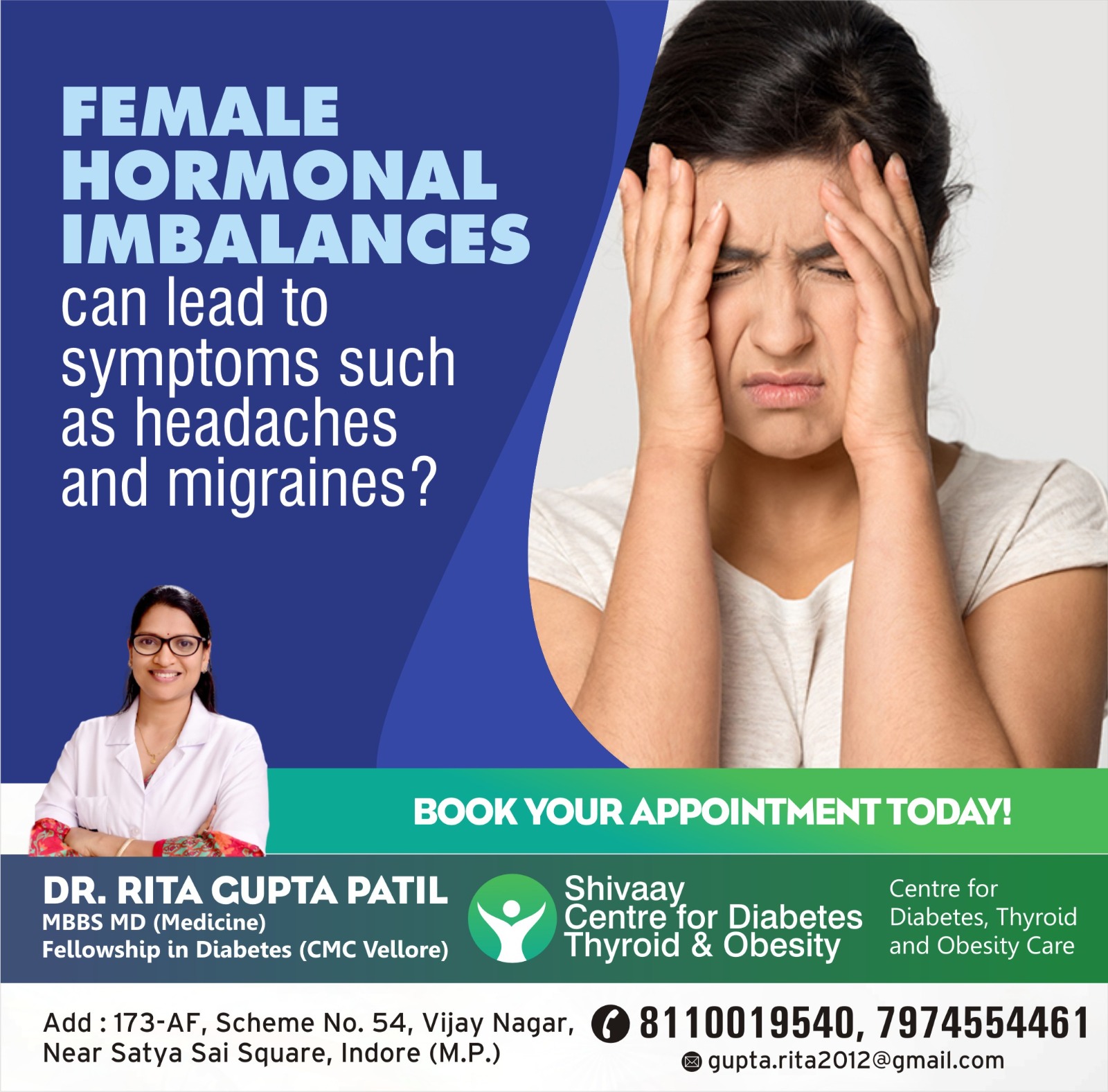 Best Doctor for Hormone Imbalance Treatment In Indore
